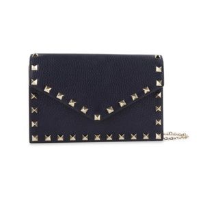 Valentino rock stud crossbody calfskin